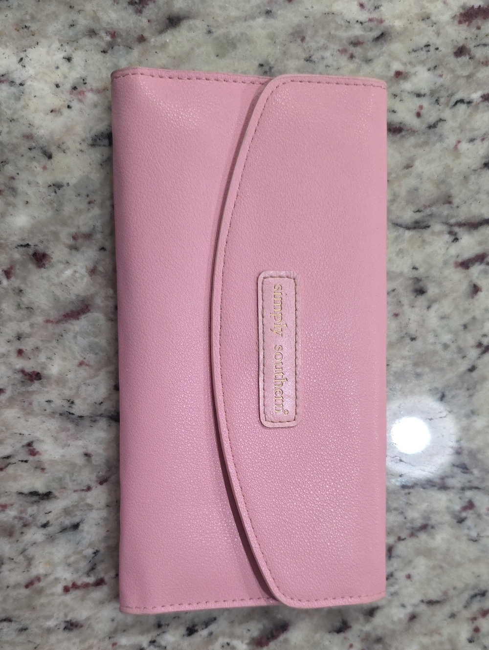 Simply Southern Light Pink Trifold Wallet